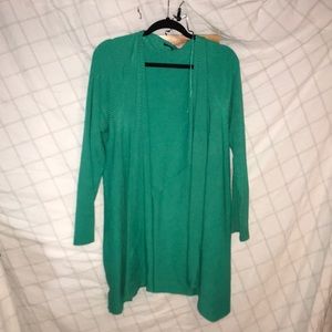 Large cardigan type sweater
